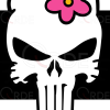 Naklejka drukowana "Punisher Kitty"