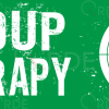 Naklejka drukowana "Group Therapy"