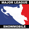 Naklejka drukowana "Major League Snowmobile"