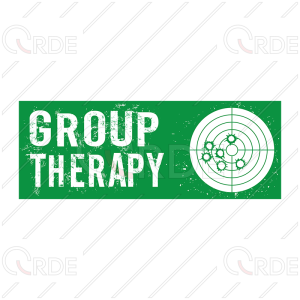 Naklejka drukowana "Group Therapy"