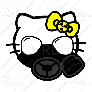 Naklejka drukowana "STALKER Kitty"